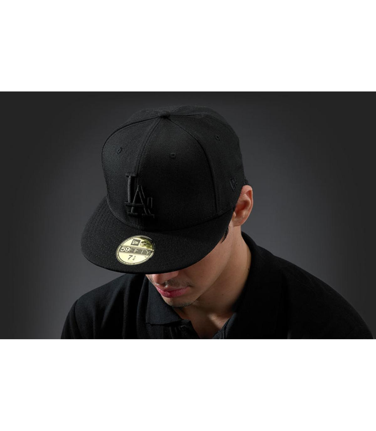 new era hat shop MLB Basic LA black